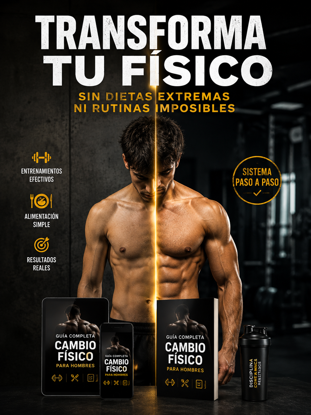 Transforma Tu Físico: La Guía Completa para Hombres